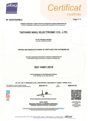 ISO 14001: 2015